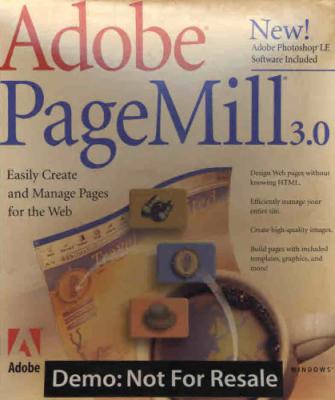 Adobe PageMill Version 3.0